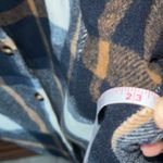 SheIn  Curve Plus Plaid Print Pocket Front Drop Shoulder Shirt Photo 5