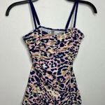 Lime Ricki  swimwear rouched tankini top size small Photo 0