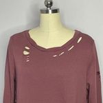 Romeo + Juliet Couture Distressed Sweatshirt M Photo 4