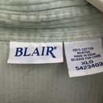 Blair Women’s Extra Large, Button-Down/Shacket Light Green Brand Is ￼ Photo 2