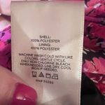 EXPRESS Pink Floral Print Long Sleeve Faux Wrap Ruffle Mini Dress Size XXS Photo 10