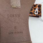 J.Crew  Womens Animal Print Sandal Slide Sz 8 Photo 4