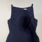 Reiss Sz 4 Navy Jumpsuit Romper With Pockets Photo 3