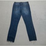 PacSun Jeans Womens Blue 23 Mid Rise Skinniest Medium Frayed Hem Stretch Denim Photo 1