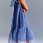 Anthropologie  Maeve Tulle Halter Dress Medium Photo 1