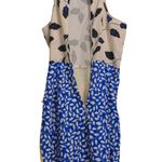 Yumi Kim Botanical Wrap Dress Floral Colorblock Approx S (see measurements) Photo 4