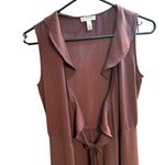 Leith β¨ Sleeveless Longline Duster Vest ββ Brown β Size XS β¨ Photo 3