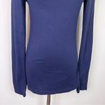 Old Navy Navy Blue Basic Crew Neck Long Sleeve Shirt Medium Photo 2