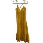 Free People Free Peo­ple Check Me Out Maxi Slip Sz XS Dress Photo 5