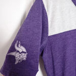 Nike NFL Minnesota Vikings #28 Adrian Peterson Purple Jersey Style Tee size M Photo 3