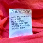 Hello Molly NWT  Strapless Tiered Midi Red Dress w/ Back Bow Tie Sz 4🧡 Photo 8