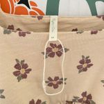 Rylee & Cru Brea Floral Mini Puff Sleeve Dress in Kauai Tan Size XS Photo 2