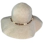 Coastal Headware Wide Brim Straw Sun Hat with Seashell Band Photo 0