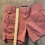 J.Crew  Shorts Womens 00 Chino Pink Mid Rise Outdoors Hiking Summer Casual Photo 5