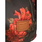 Coach Floral Windbreaker Hoodie Jacket Size Small Photo 9