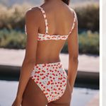 Good American  Snow Cherries Pattern Underwire Bikini Top & Bottoms Set Photo 3
