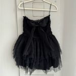 Love Shack Fancy Black Faron Mini Dress 2 Photo 7