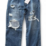 Kancan Distressed High Rise Straight Leg Jeans Size undefined Photo 0
