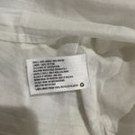 Lisa Marie Fernandez x Target White‎ Linen Blend Dress with Ric Photo 6