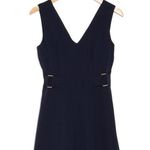 Vince Camuto  Crepe Fit-and-Flare Sleeveless Minidress in Blue Photo 2