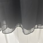Elegant Drama Black tulle gored maxi skirt. Back zipper.Lined. Size 6. Photo 1