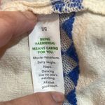 Aerie Sun Dress Blue and White Patterned Size Large Photo 5