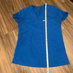 FIGS Catarina Technical Collection XXS Scrub Top Women's Royal Blue Medical Photo 7