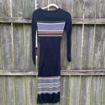 Abercrombie & Fitch  Striped Ribbed Sweater Dress | S Photo 4