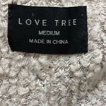 Love Tree Oatmeal Sherpa Vest Cardigan Photo 2