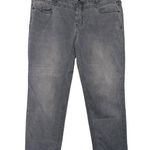 Free People  Women’s Size 31 Light Gray Front Yoke Lightweight Cropped Jeans Photo 0