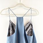 Lululemon  Wake & Flow Racerback Tank Top Camisole Blue Denim Small Photo 9