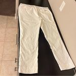 Kardashian Kollection  White trousers, 11” rise, stretchy, size 14 Photo 3