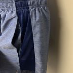 Nike Heather Blue Athletic Shorts with Pockets and Built-in Underwear- Large Photo 4