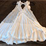 Free People Tell Tale Sleeveless Tunic in Ivory Photo 3