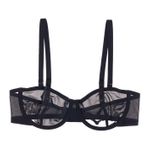 Cuup The Balconette Bra Black Size 36 F / DDD Photo 0
