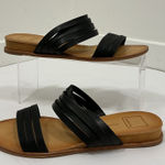 Dolce Vita Black Pais Strappy Slip On Sandals Casual Everyday Shoes Size 8 Photo 0