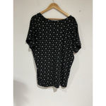 Black & White Womans Presswick & Moore Pullover Short Sleeve Black White T Shirt 3x Photo 1