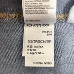 Levi's Medium Wash Sleeveless Silver Button Up Denim Drea Mini Sheath Dress XS Photo 11