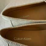 Calvin Klein : Silver Metallic Loafers- Silver Tone- 7 Photo 5