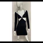 I Heart Black Cut Out Bodycon Dress Sz XS Photo 4