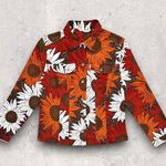 French Laundry β
Vintage Sunflower (90βs) Floral Print Button-Up Jacket by β
Photo 1