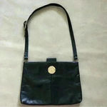 RUTH SALTZ Faux leather bag Vintage Monogrammed H Black Photo 1