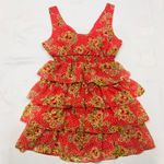 Forever 21 NWT  Apple Blossom Strawberry Shortcake Red Polka Dot Dress Ruffle Hem Photo 6