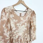 Love Shack Fancy Lienzo dress in espresso foam size 2 Photo 5