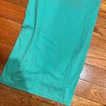 ZARA green bodycon Tank Sleeveless back slit midi dress size M Photo 6