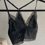 Aerie Black Halter Bralette Photo 0