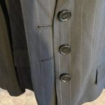 Ann Taylor  Black Pinstripe Blazer size 12P Photo 1