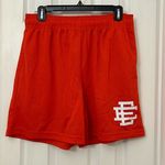 Eric Emanuel Red  basketball shorts Photo 0