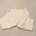 st. john's bay St John’s Bay size 14 white crop jeans with front and back pockets GUC Photo 1