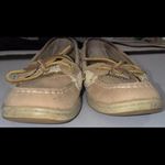 Sperry Top Sider Quiet Leather Metallic Classic Boat Shoes 5 Photo 2